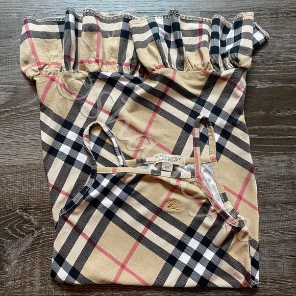 NWOT Burberry Rare Authentic & Vintage Tank Dress - Picture 9 of 9